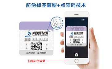 藏圖防偽標識