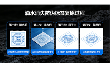 尚源滴水消失防偽標簽，解鎖便捷防偽新體驗