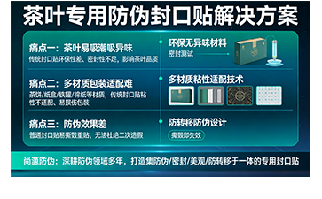 封守茶香本味｜尚源防偽茶葉專用封口貼全新上線