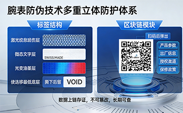 手表專用防偽標簽，守護腕表品質與品牌價值
