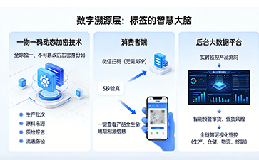 溯源防偽標簽：一物一碼筑信任，全鏈守護賦品牌